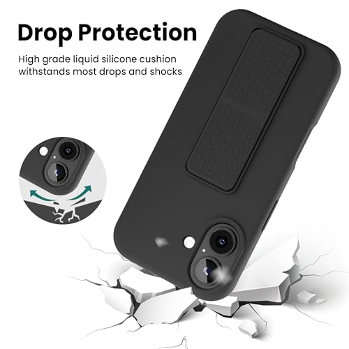 Coque silicone iPhone 17 LAUDTEC finition noire haut de gamme