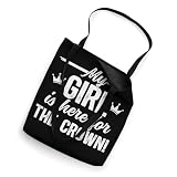 Here For The Crown Pageant Dad Pageant Father Tote Bag