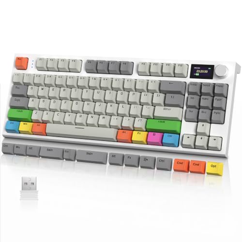 Amazon | ATTACK SHARK x AJAZZ K86 ゲーミングキーボード 無線 75