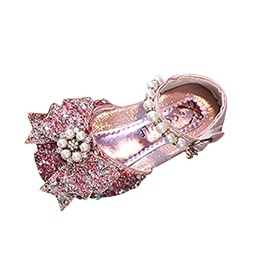 Fashion Spring and Summer Children Dance Shoes Girls Booties Performance Princess Shoes Sequin Pearl Girls