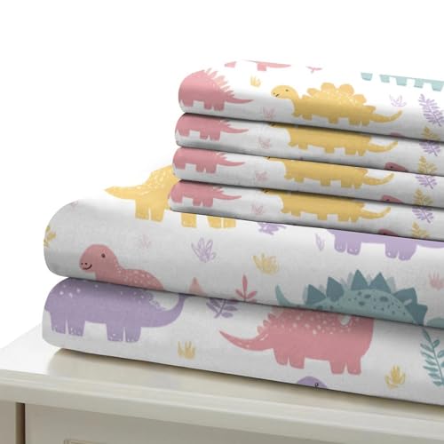 Housse de couette dinosaures 135x200 parure de lit microfibre single - 7