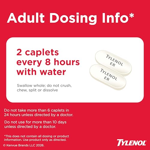 Image of Tylenol 8-Hour Arthritis Pain Relief Caplets, 650 mg Acetaminophen, 225 Ct