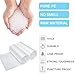2 Gallon Small Plastic Trash Bags, 7.5 Liters Clear Wastebasket Liners Garbage Bags for Home, Office, Bathroom, 100 Counts