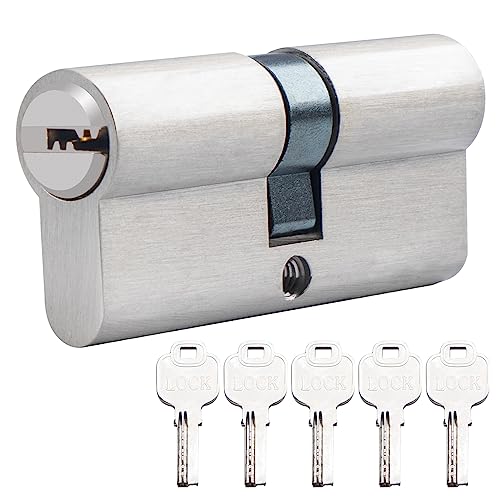 Hengsong Schließzylinder 40/40,Profilzylinder,Zylinderschloss...