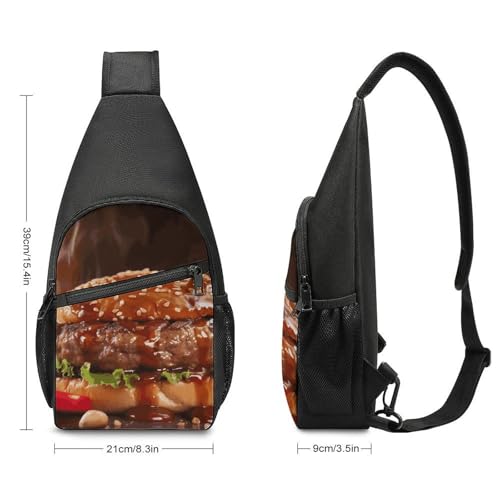 Bolso tipo bandolera casual para viaje y senderismo unisex miniatura 2