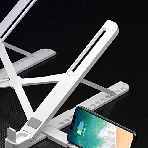 Soporte de aleación de aluminio elevado para portátil con diseño ergonómico B 5