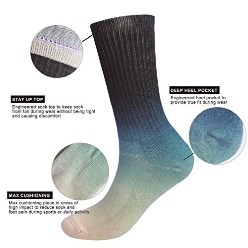 Image of EnerWear 4 Pack Women's Merino Wool Outdoor Hiking Trail Crew Sock