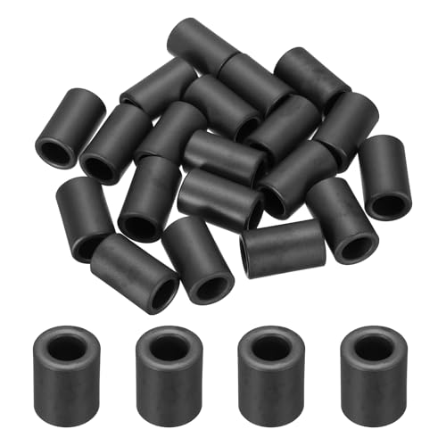 MECCANIXITY �g���C�h�t�F���C�g�R�A20�A�O�a16mm x ���a9mm x ����20mm �t�F���C�g�����O�`���[�N ���͂ȃ��E���h�g���C�_���ŐM��������ጸ RFI EMI RF HF���C���}���A�u���b�N�B