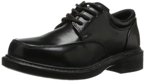 Image of French Toast Boys Shoes - Kids Oxford School Uniform Loafer Church Dress Shoes Slip-On Faux-Leather (Toddler-Big Kid) (Black)