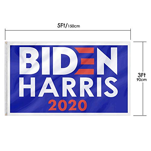 image for PACETAP Joe Biden Kamala Harris 2020 Flag,2 PCS 3' X 5' Ft President D