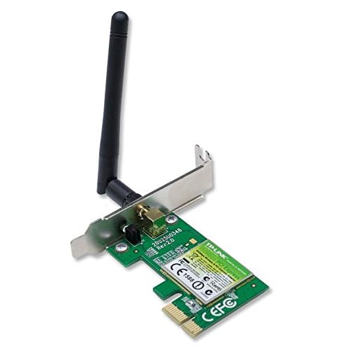 [Vecchio Modello] tp-link 150 Mbps Wireless PCI Epress adattatore interno 150 Mbit/s – Scheda di rete e adattatore di rete (fili, PCI-E, 150 Mbit/s,
