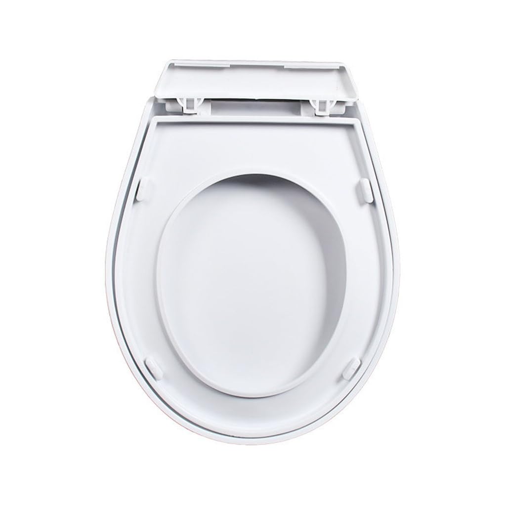 Mobygkfy Wit Toilet Seats Toilets Covers Plate Thickened Slow Down U-Type V Cover