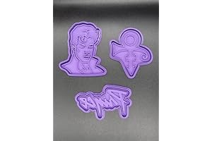 Prince Icon Cookie Cutter & Stamp: Bake like a Rockstar