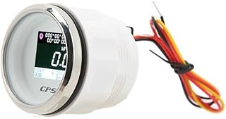 Speedometer GPS Odometer GPS Speedometer DC 9‑32V Universal 52mm IP67 Motorcycle