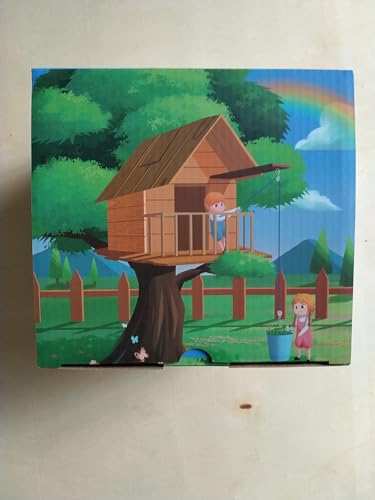 FUCNEN Puleggia per Bambini Giocattolo da Giardino...