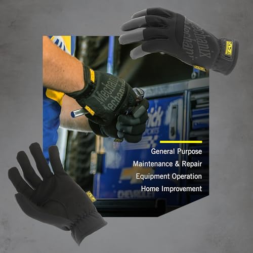 Mechanix Wear - FastFit Gloves (Medium, Black)