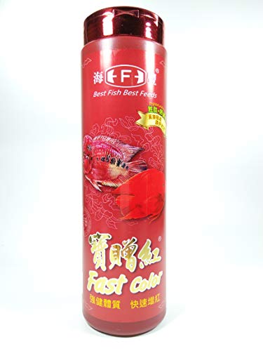 Hai Feng Fast Color Best Food Peptide Lecithin Added Floating N.W.235G For Red Parrot, Cichlid, Discus & Tropical Fish cover
