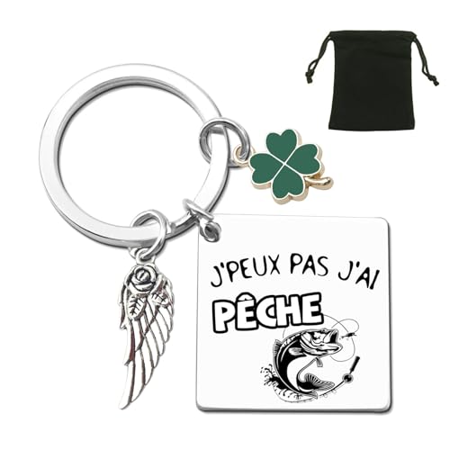 ZYMGUO Cadeau Pecheur Décapsuleur Pêche Personnalisé...