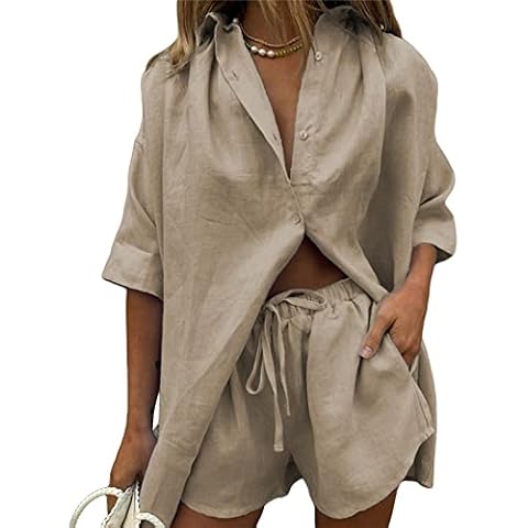FeMereina Conjunto de chándal casual de 2 piezas para mujer Cover