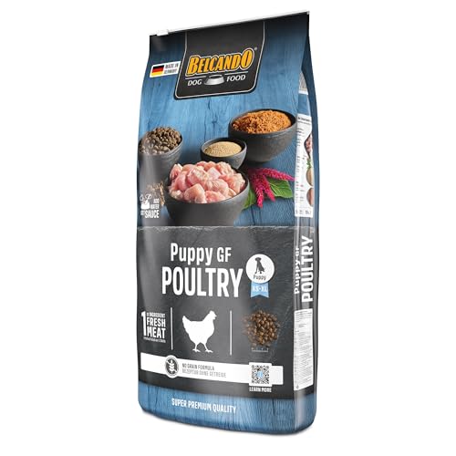 BELCANDO Puppy GF Poultry [12,5 kg] getreidefreies Welpenfutter | Welpenfutter ohne Getreide | Alleinfuttermittel für Welpen bis 4 Monate