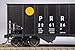 Bethlehem Steel 100-Ton Three-Bay Hopper - Pennsylvania - Yellow Ball #226136 - HO Scale