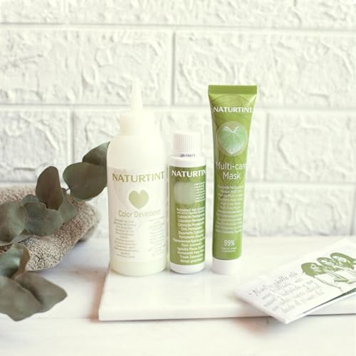 Naturtint Permanent Hair Colour Gel 6.7 Dark Chocolate Blonde, Plant Enriched, Biobased, Ammonia Free, Long Lasting Grey Coverage and Radiant Colour, Nourishment and Protection