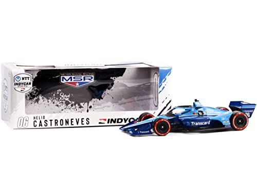 Modelo a escala 1:18 Greenlight Dallara IndyCar Castroneves miniatura 2