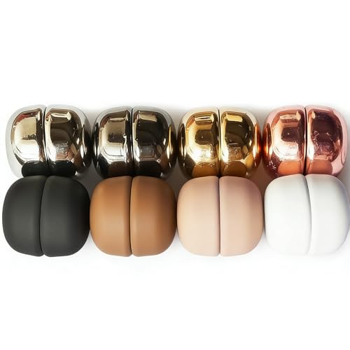 8 Pair Hijab Magnet Round Magnetic Hijab Pins for Women Invisible Needle Free Scarf Magnets for Pins Multi-Use Magnetic Buttons for Women Clothing Headscarf Accessories
