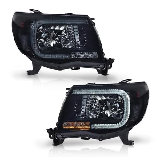 PIT66 Smoke Lens Tube Headlights