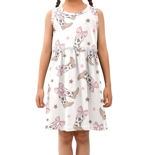 Caikeny Girls Dress Pizza Bacon Kids Toddler Clothes Casual Dress Summer 2T4