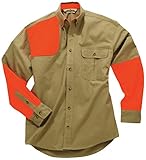 Boyt Harness unisex adult Shooting Vest HU127 STD HNT SHRT TN ORN XL, Tan/Orange, X-Large