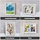 Dreamark 3D Bilderrahmen zum Befüllen A4, 22.8x31.6 cm, Tiefer Bilderrahmen 3cm für Fotos, Objekte & Erinnerungsstücke, Weiß für DIY Kunstwerke, Hochzeitsgeschenk Oder Dekoration