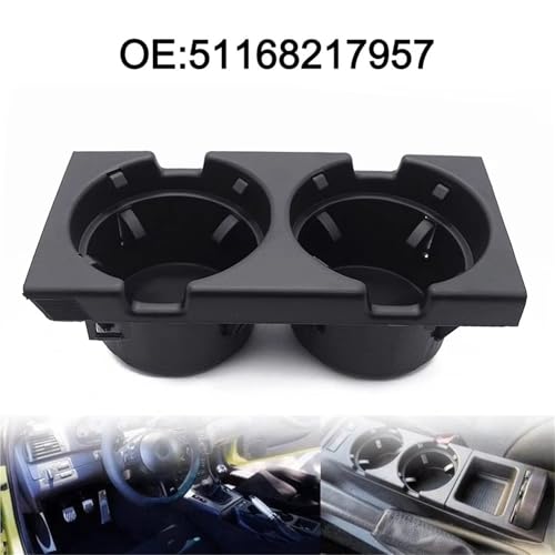 Support boisson BMW E46 pour console centrale avant sans basculer
