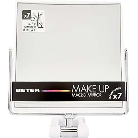 Espejo de aumento X10 plegable y giratorio de Beter Cover