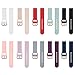 GinCoband Galaxy Active 2 Watch Band/Galaxy Watch 3 41mm/Galaxy Watch 4 Band 40mm 44mm/Galaxy Watch 6/5 40mm 44mm/Watch 6 Classic/Watch 4 Classic, 20mm Quick Release Watch Band with Rose Gold Buckle (10-PACK, Small)