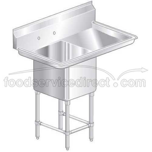 Aero DeluxeSink 1bowl 30" 3F1302036R Single Bowl Sinks Tools & Home Improvement