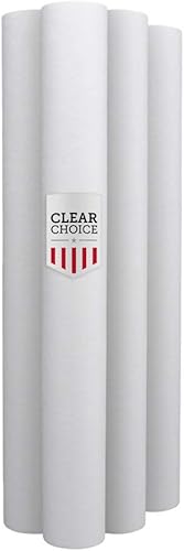 Clear Choice - Filtro de agua para sedimentos de 5 micrones, 20 x 2.50 pulgadas, repuesto de cartucho de filtro de agua de 20 pulgadas, sistema RO