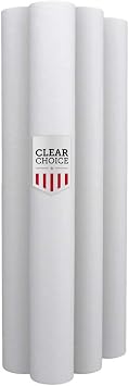 Clear Choice Sediment Water Filter 5 Micron 20 x 2.50" Water Filter Cartridge Replacement 20 inch RO System DEV910912, 155756-43 P5-20 PD-5-20, 4-Pk