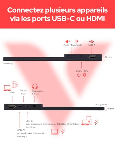 Verbatim 32238 écran plat de PC 39 6 cm 15.6 3840 x 2160 pixels 4K Ultra HD LCD Écran tactile Neuf - vue 10