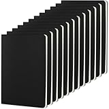 Paquete Incluido: 12 pack cuadernos de notas con lineas de tamaño A5 (21 x 14 cm). Cada cuaderno tiene 30 hojas/ 60 páginas de papel de escritura de 80 g/m². Conveniente para llevarlos en el bolso y adecuado para diferentes grupos de personas para dibujar, escribir, tomar notas, etc.