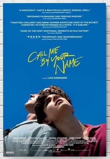 Amazon.co.jp: 映画ポスター 君の名前で僕を呼んで ティモシーシャラメ