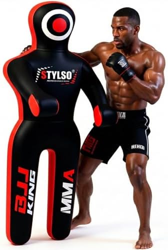 Unfilled Grappling Dummy – Adult Life Size Wrestling & BJJ Traini...