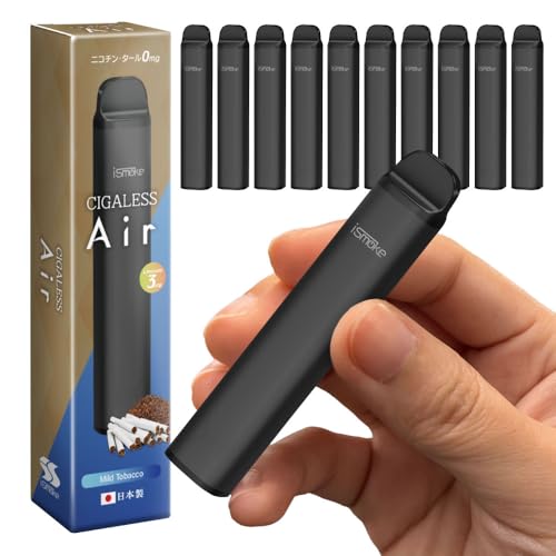 ismoke CIGALESS Air dq^oR ĝ 2500z\ VAPE e  jR` ^[ ACX[N VKX GAt[ o͒(d 3mg, }Ch^oR 10{)