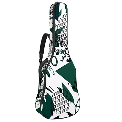 Sac à dos guitare acoustique imperméable 42.9 pouces avec organiseur de sac