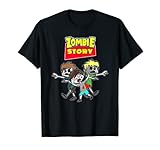 Zombie Story Halloween Zombies Toy Fun Animation Graphic Design Para los amantes de la animación de la historia de zombies y películas. Diversión para niños y adultos, hombres, mujeres, niños y niñas. Diversión para los amantes de la historia de zombies de Halloween. ¡Truco o trato! ¡Diseño de zombies de juguete!