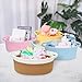 ABenkle Small Basket with Handles, Boho Decorative Rope Woven Dog Cat Toy Storage Bin Shelf Storage Organizer, Easter Christmas Gift Basket, 12