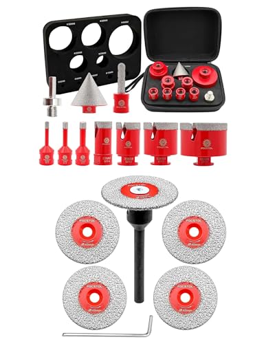 Kit disque diamant carrelage FOCSTOL haute précision pour coupe nette