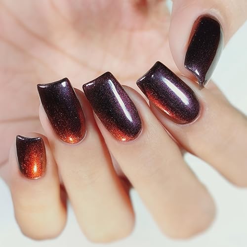 Image of Multi Chrome | Color Changing | Boutique Nail Lacquer | Nail Polish Collection (Black Hole)