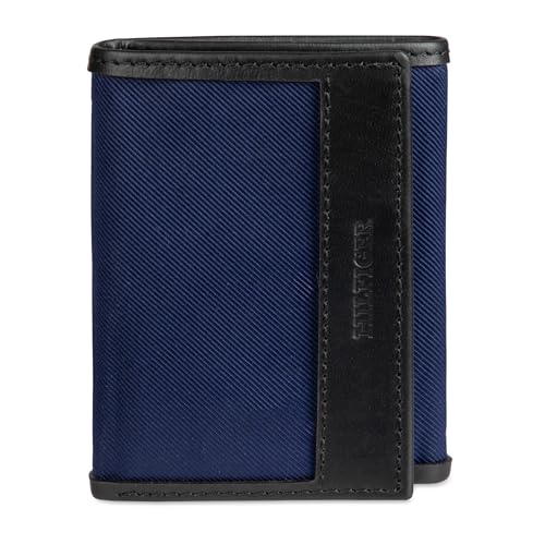 Image of Tommy Hilfiger Men's Tie Fabric Trifold Wallet