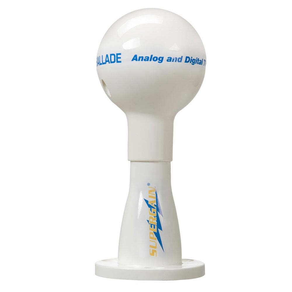 Osculati Digital Ballade TV Antenna, 23.5 dB Gain, Ideal for Boats & RV's